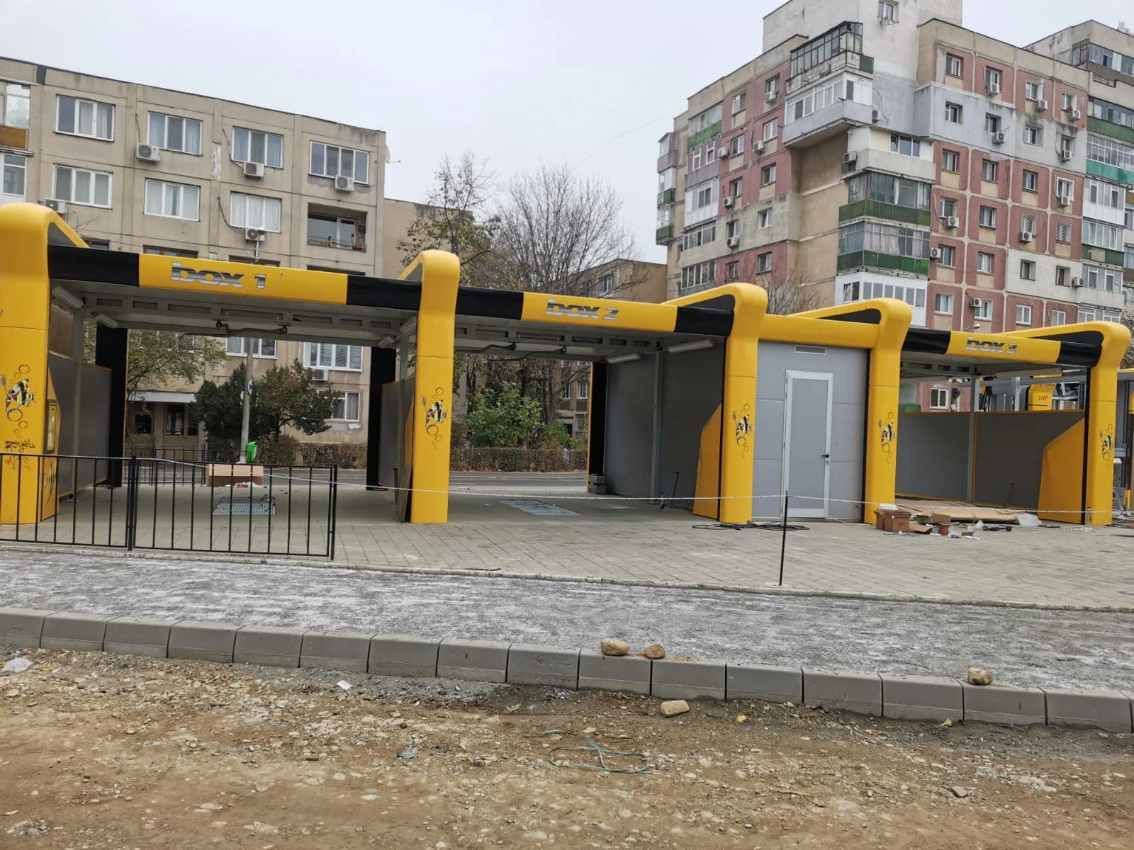 piste spalatorie self service structura Aquarama