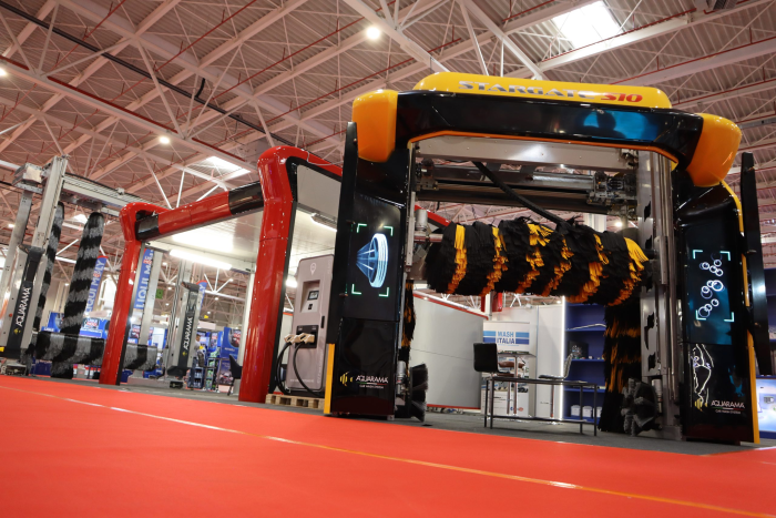 stand expozitional Wash Italia la SAB 2023