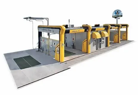 spalatorie self service cu structura Aquarama