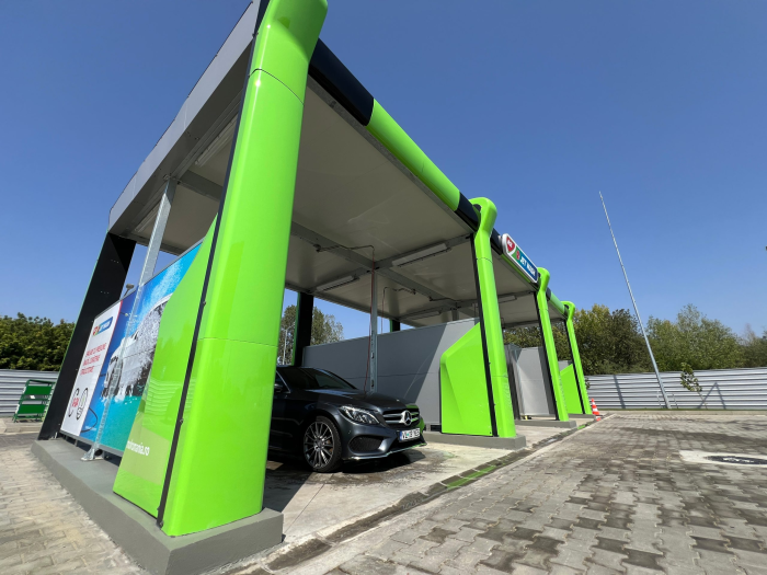Jet Wash Calarasi structura Aquarama verde