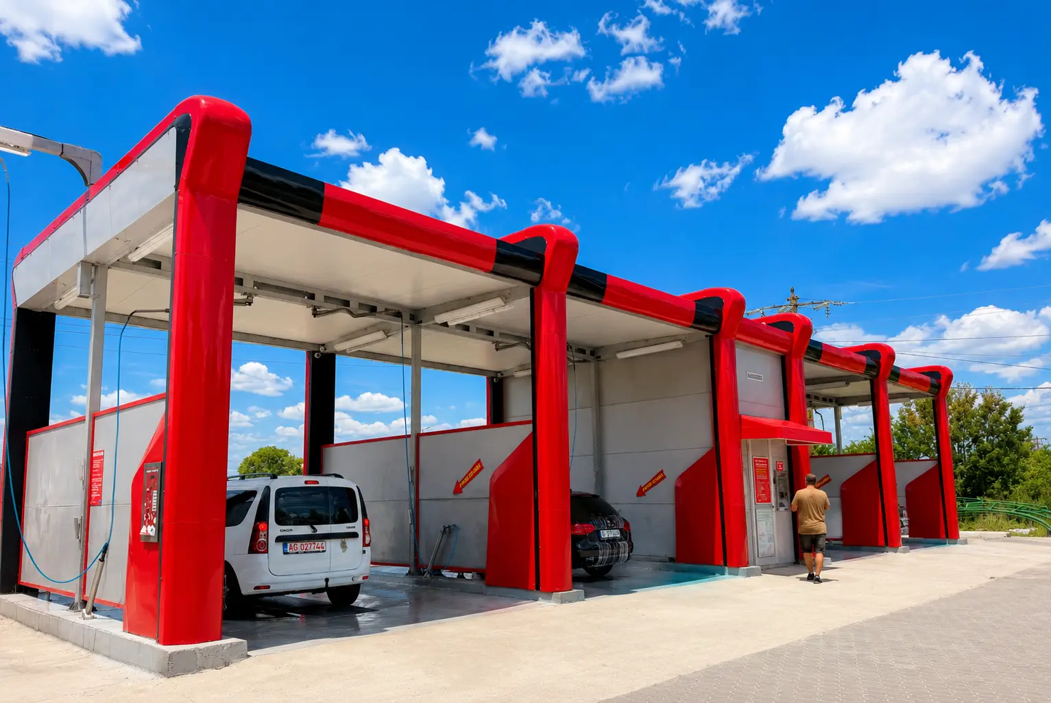 autocleaners bradu structura aquarama rosie