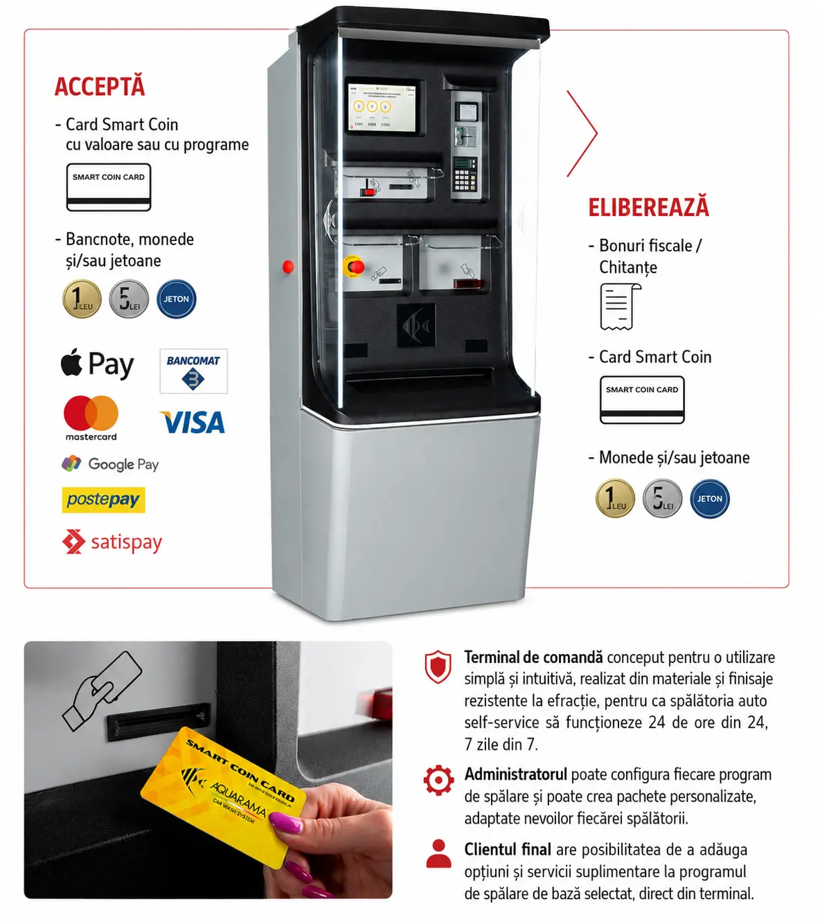 Terminalul de plata AquaPay