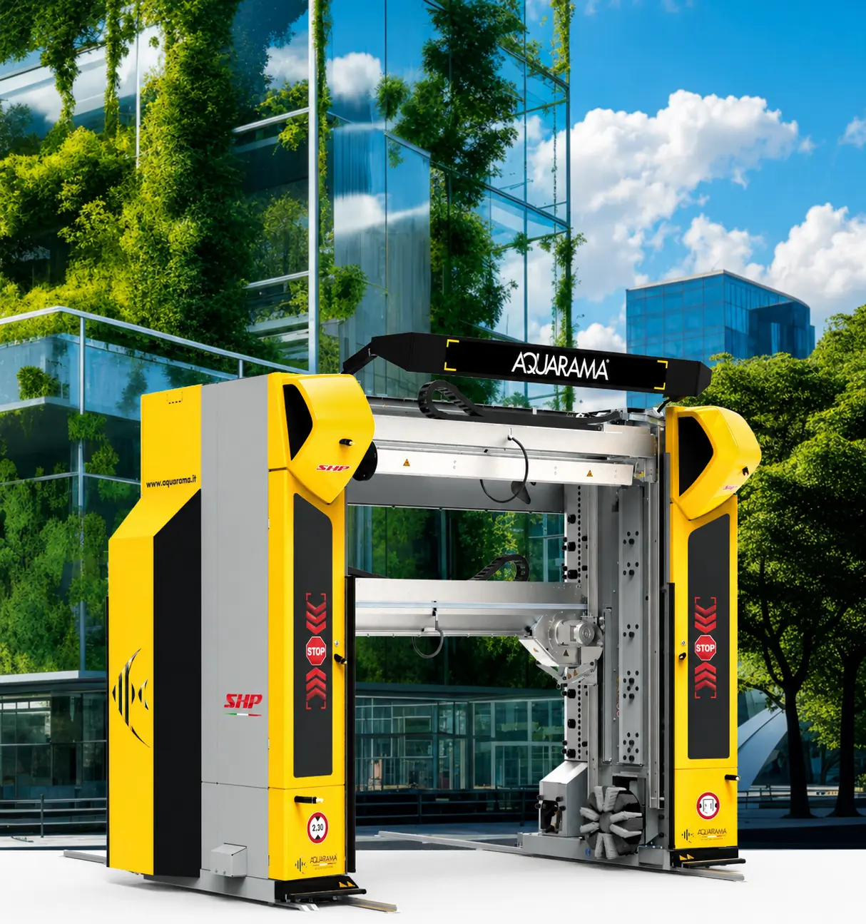 Aquarama Stargate SHP - portal automat fara perii prietenos cu mediul inconjurator
