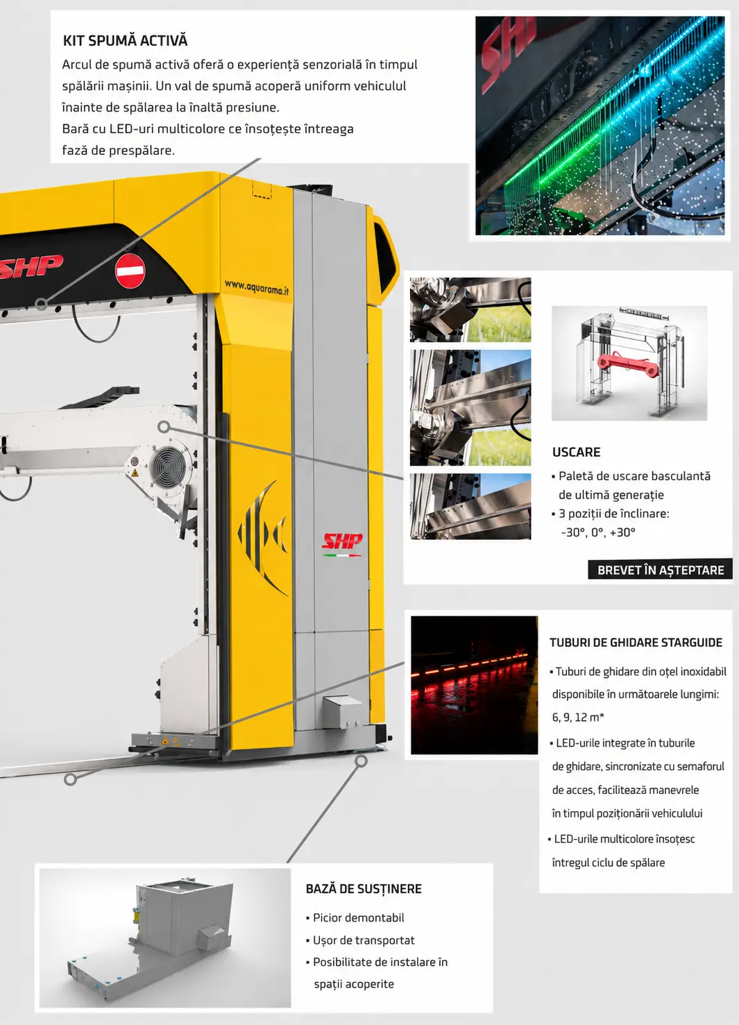Aquarama Stargate SHP - specificatii tehnice 2