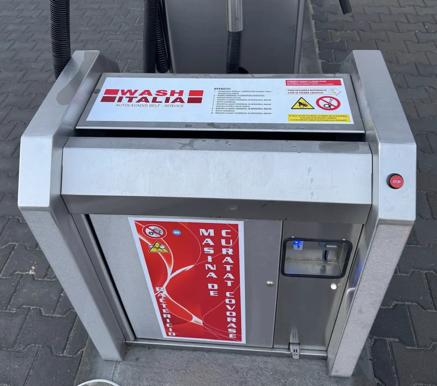 curatator covorase auto
