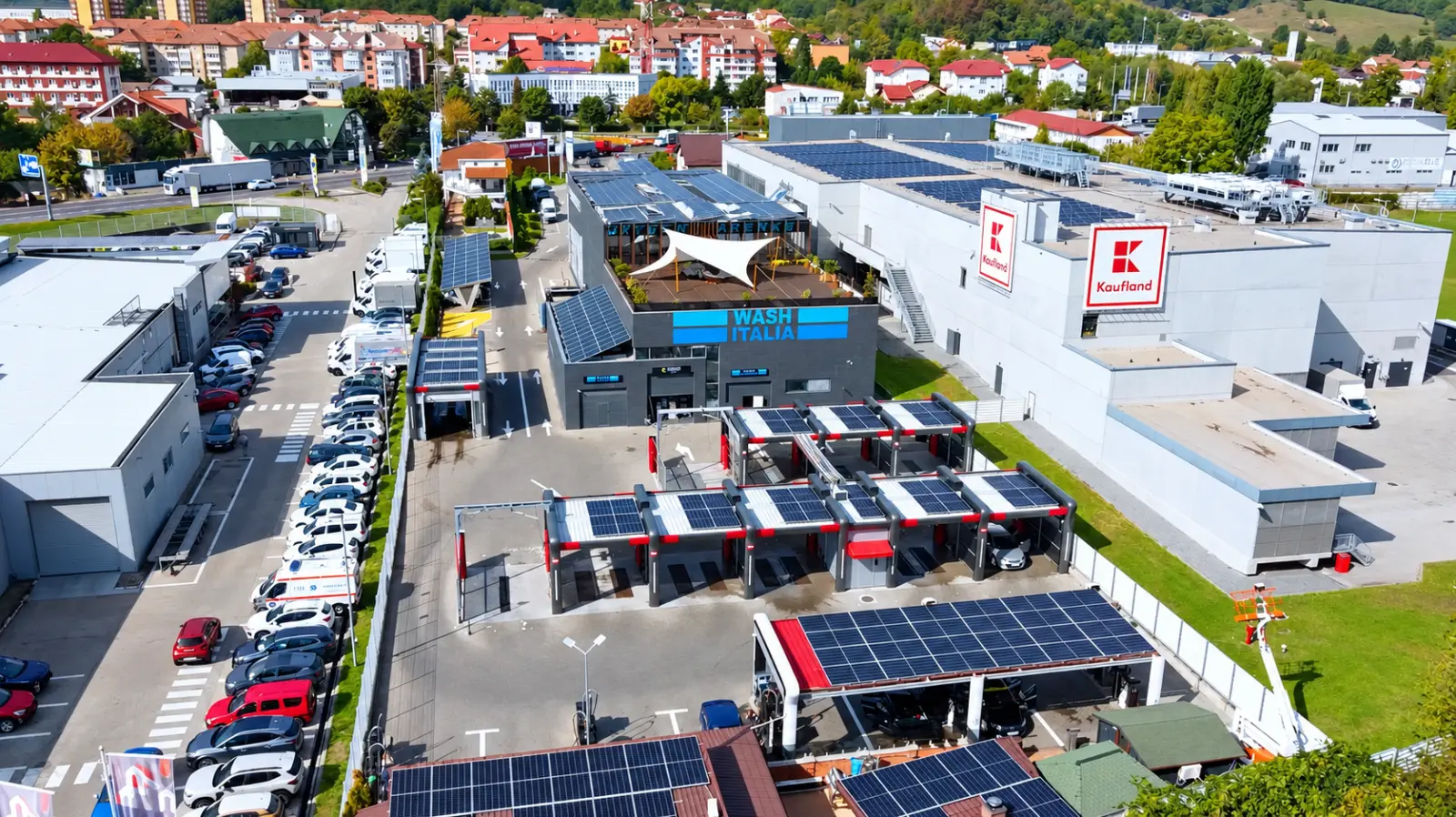Sediul Wash Italia vazut de sus