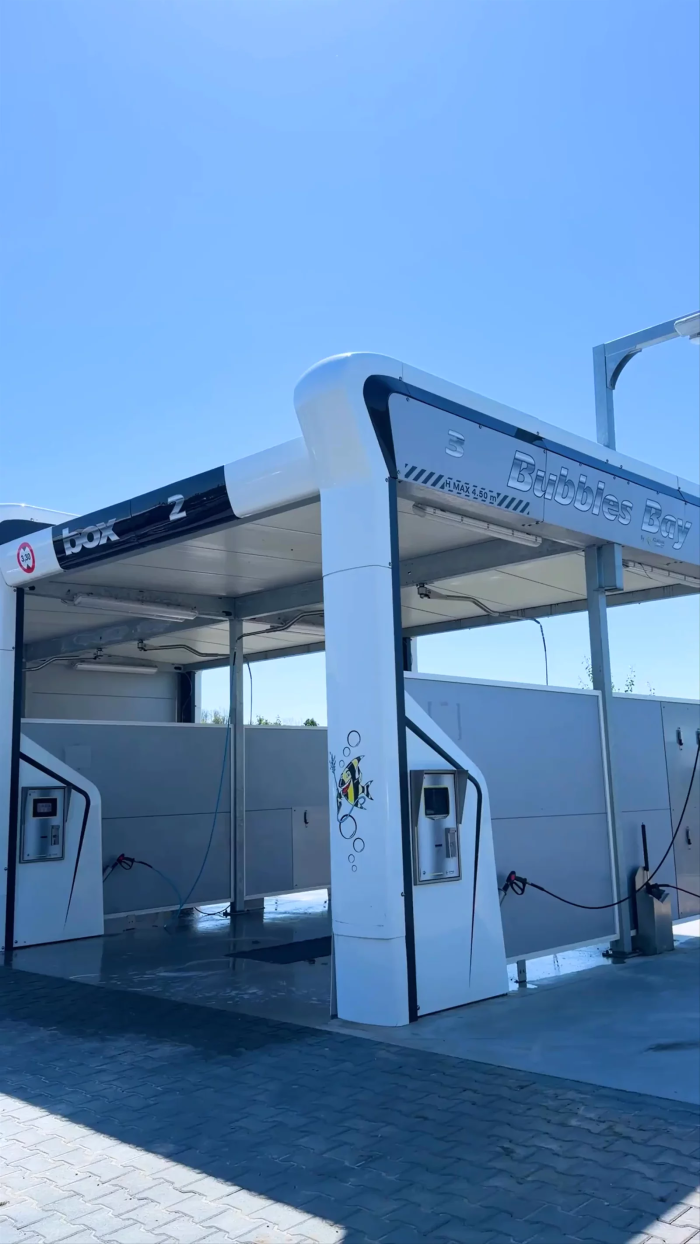 Spălătorie self-service cu 3 boxe în Măciuca, Vâlcea – Aquarama Bubbles Bay