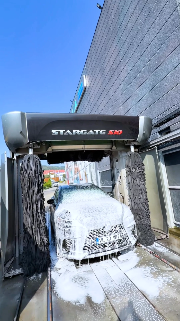 Spalare fara perii la portalul automat Aquarama Stargate S10